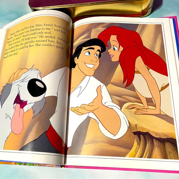 DISNEY’S THE LITTLE MERMAID VTG 2002 A READ ALOUD BOOK HARDCOVER 65 Pages - Picture 3 of 16